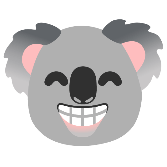 grin koala