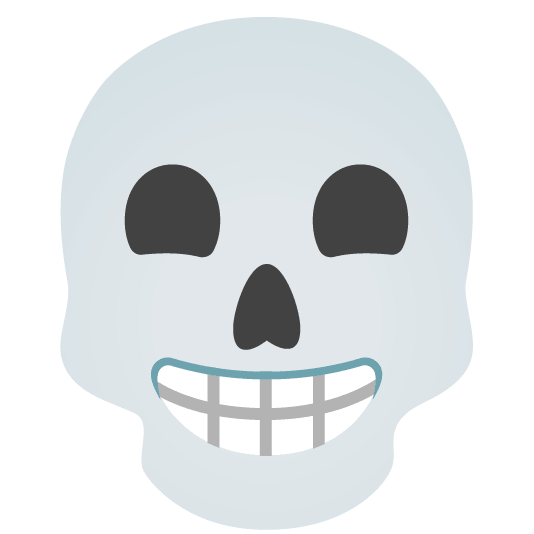 grin skull