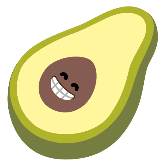 grin avocado