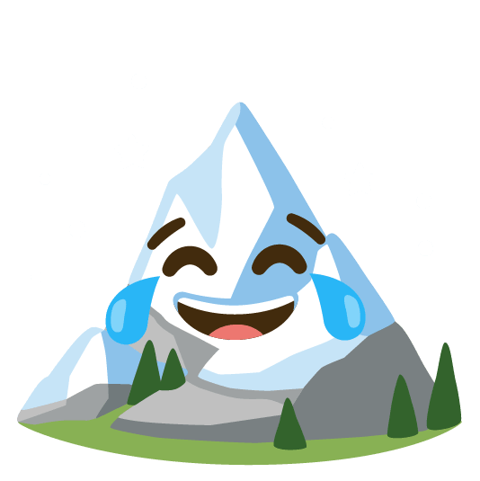 joy snow capped mountain