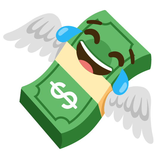 joy money with wings