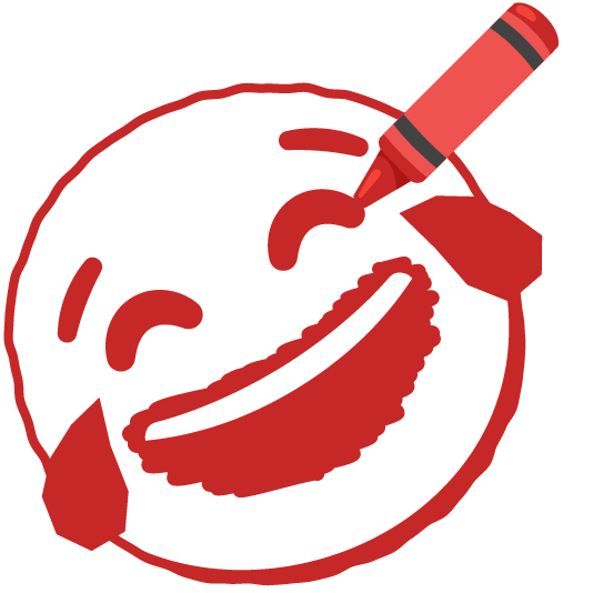 joy lower left crayon