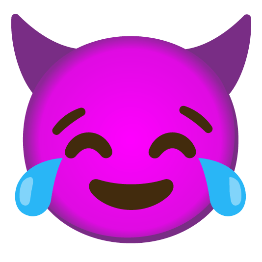 joy smiling imp