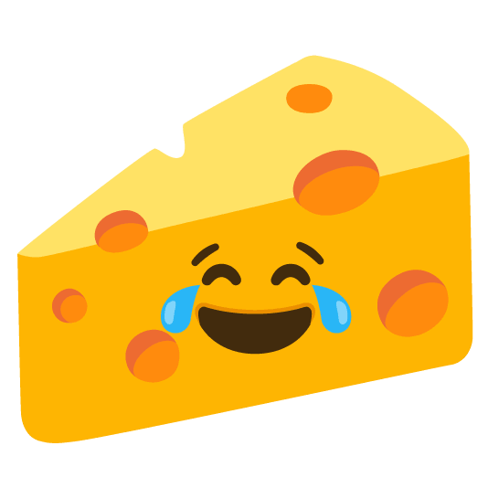 joy cheese wedge