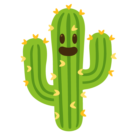smiley cactus