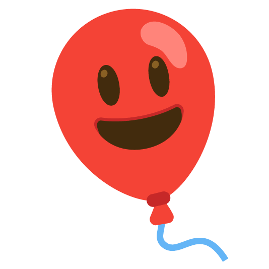smiley balloon
