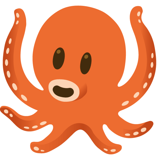 smiley octopus