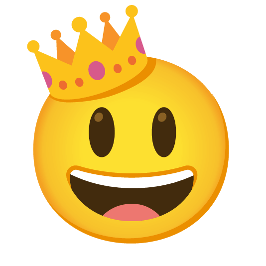 smiley crown