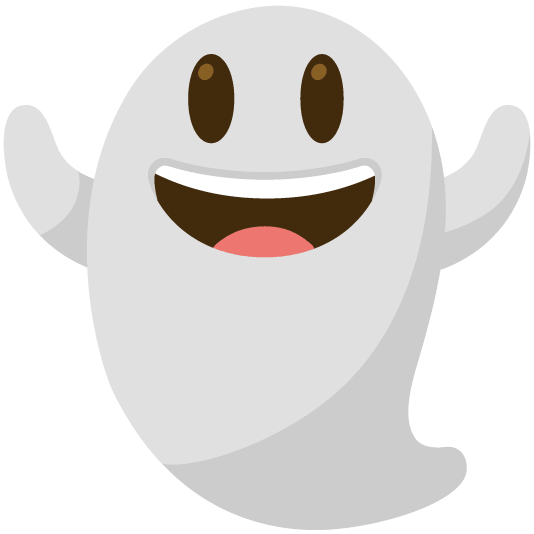smiley ghost