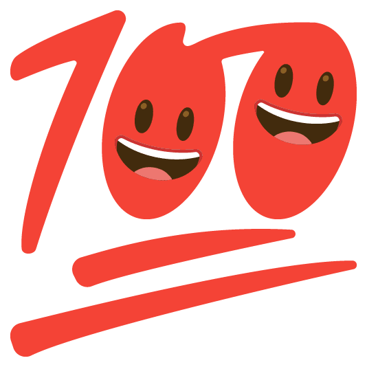 smiley 100