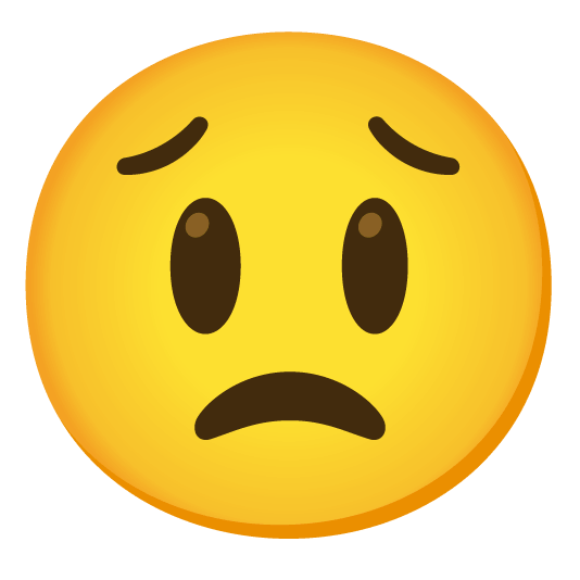 smiley worried
