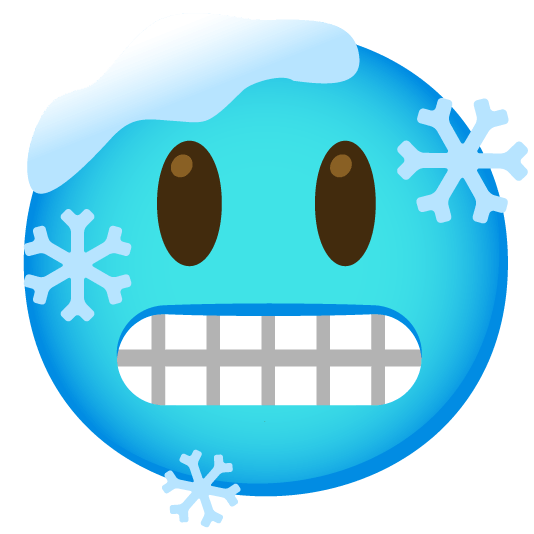 smiley cold face