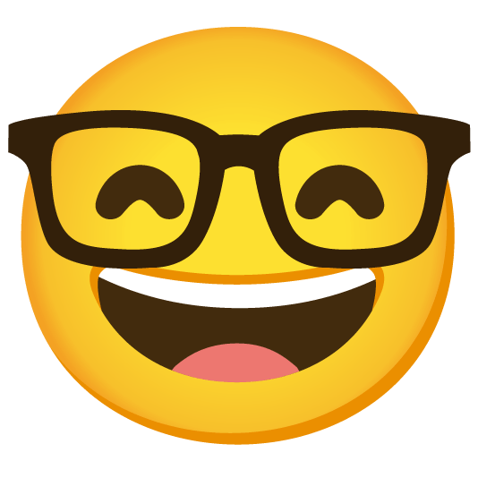 smile nerd face
