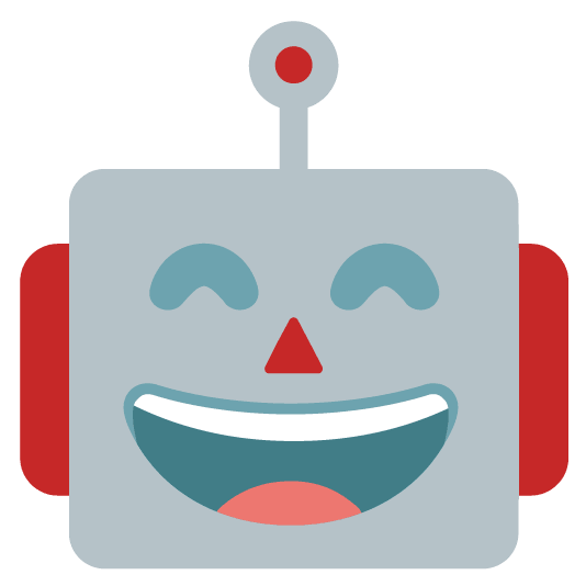 smile robot face