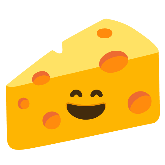 smile cheese wedge