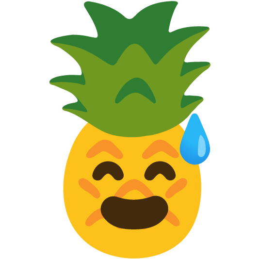 sweat smile pineapple