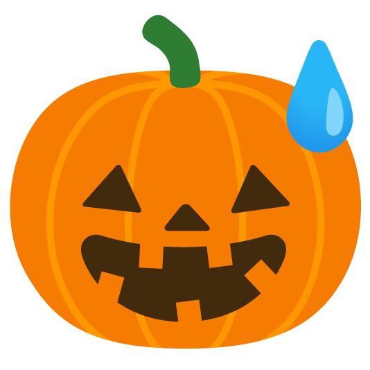 sweat smile jack o lantern