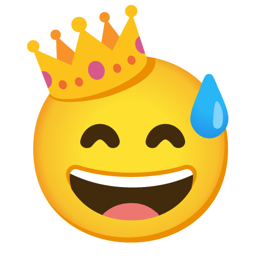 sweat smile crown