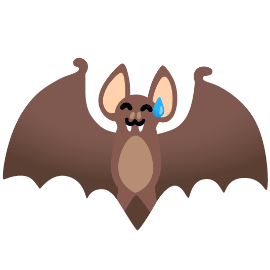 sweat smile bat