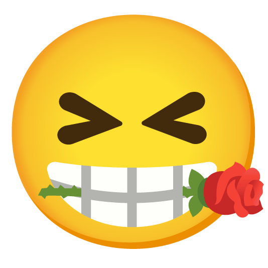 laughing rose