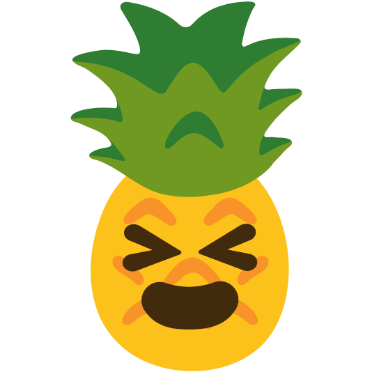 laughing pineapple
