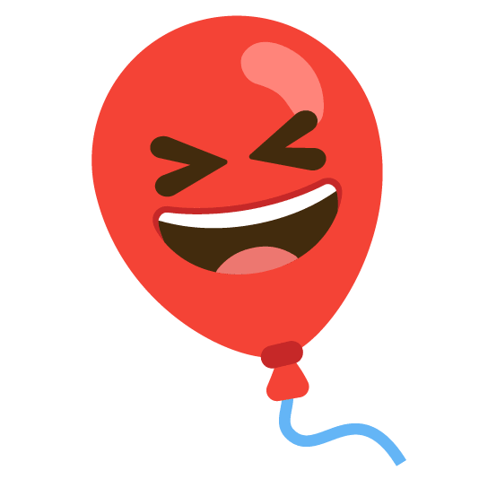 laughing balloon