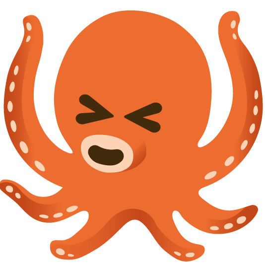 laughing octopus