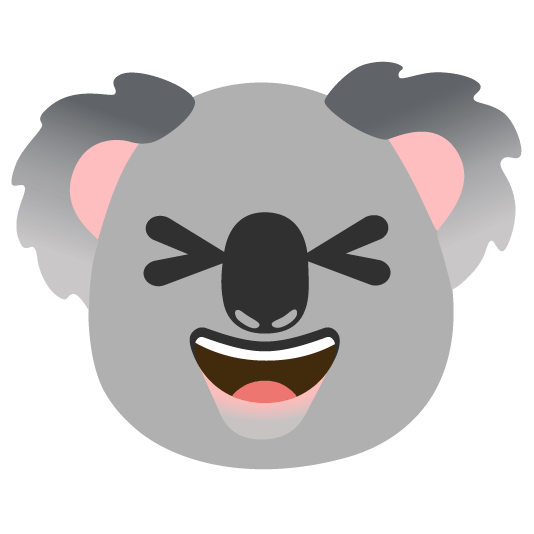 laughing koala