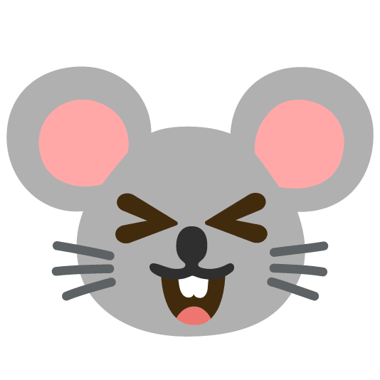 laughing mouse