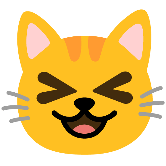laughing cat