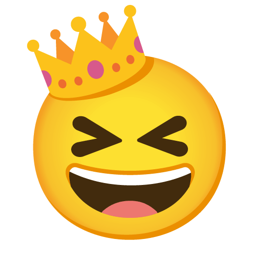 laughing crown