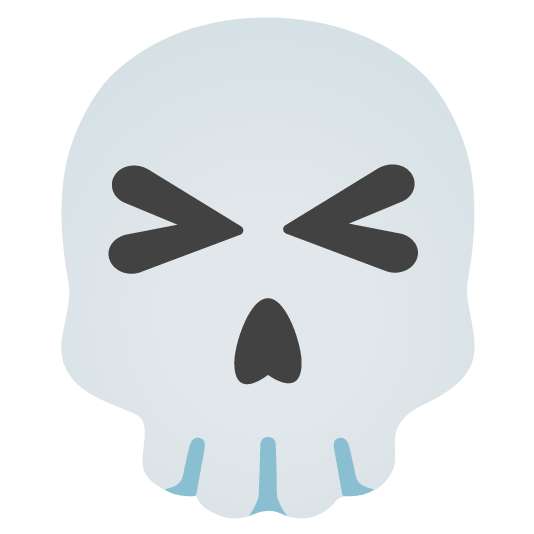 laughing skull