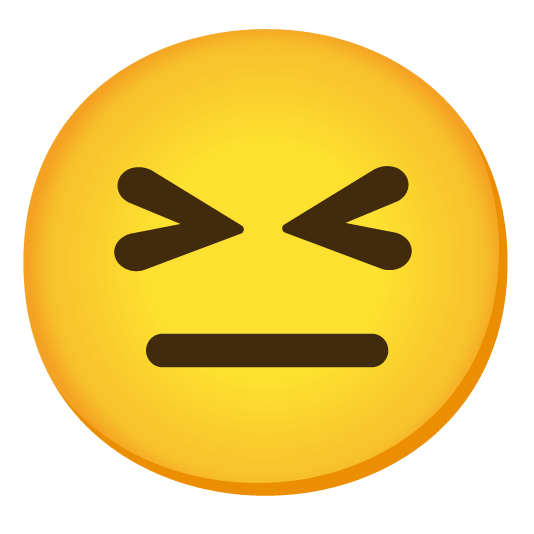 laughing neutral face