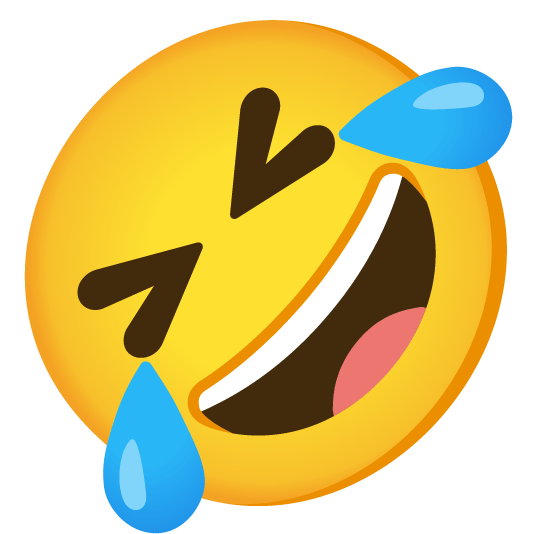 laughing rolling on the floor laughing