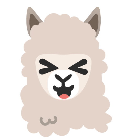laughing llama