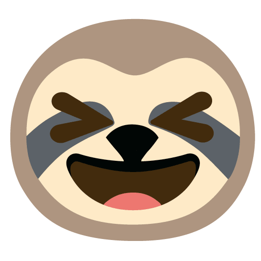 laughing sloth