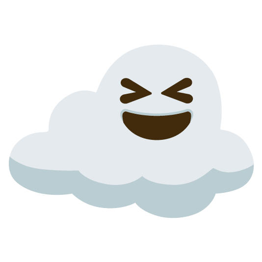 laughing cloud