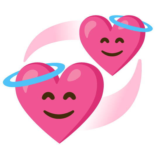 innocent revolving hearts