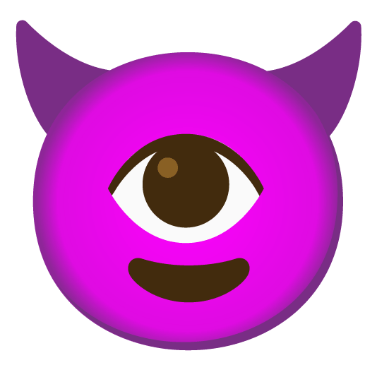 smiling imp eye