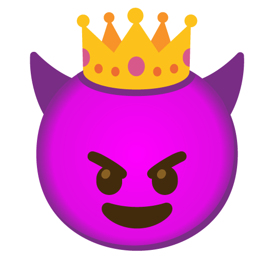 smiling imp crown