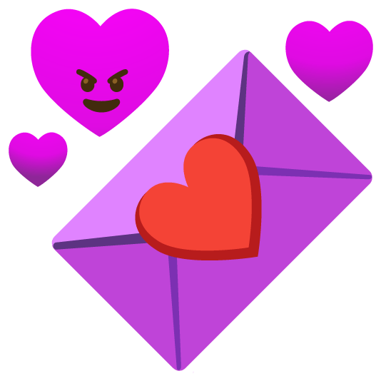 smiling imp love letter