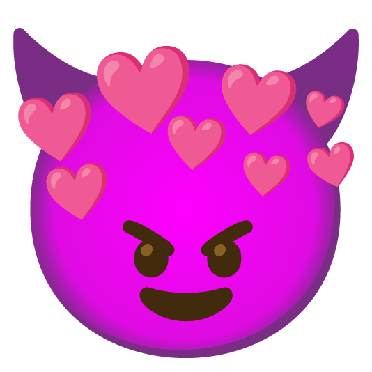 smiling imp cupid