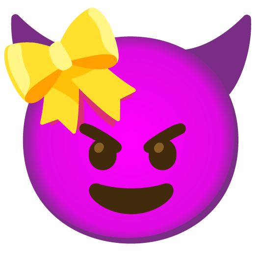 smiling imp gift heart