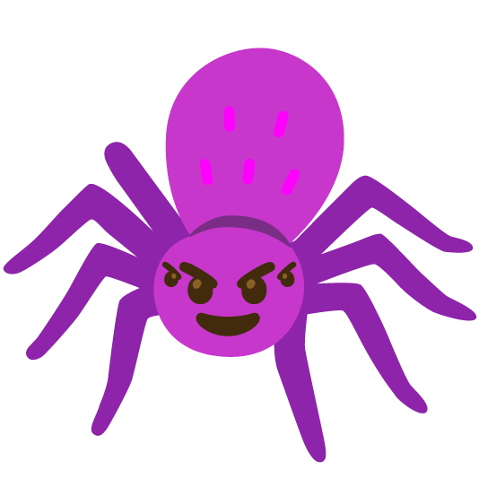 smiling imp spider