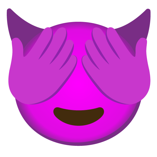 smiling imp see no evil