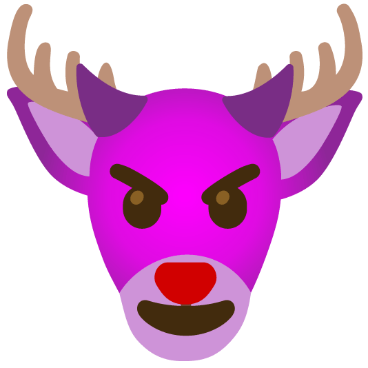 smiling imp deer