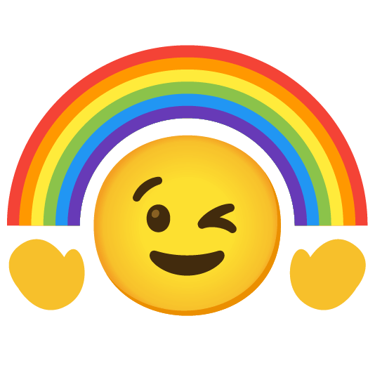 wink rainbow