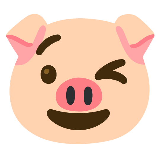 wink pig