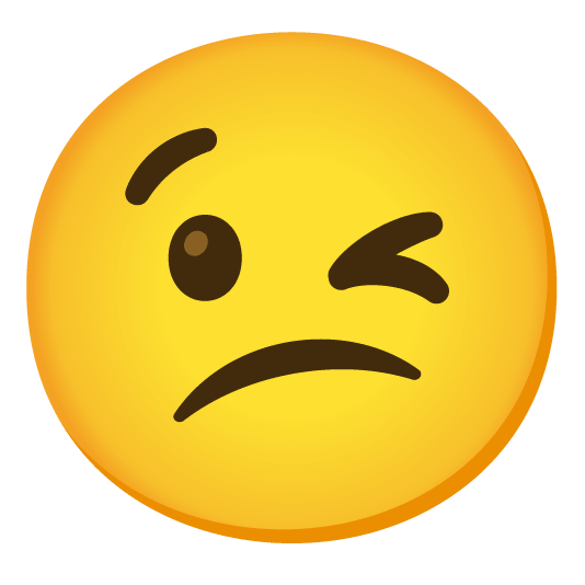 wink confused