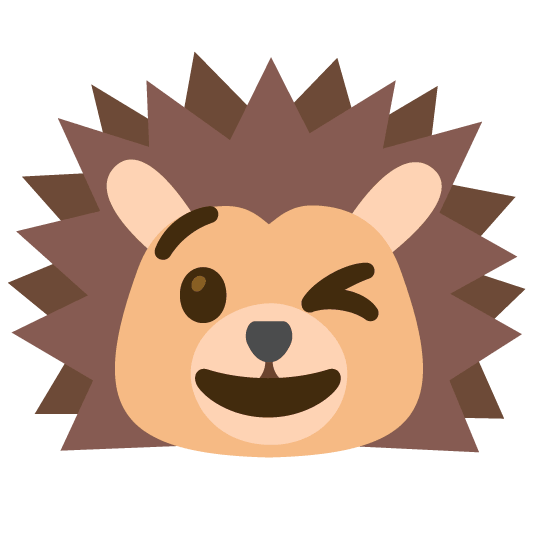 wink hedgehog